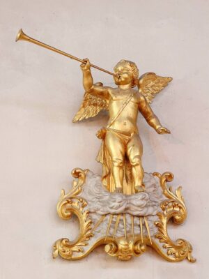 Organ Cherub Close Up